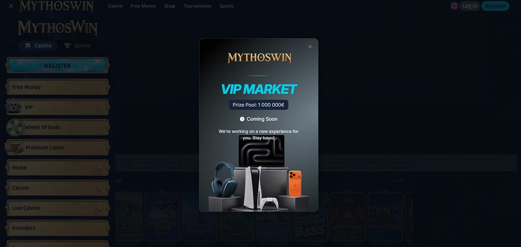 MythosWin Casino Bonus-Kaufen DE